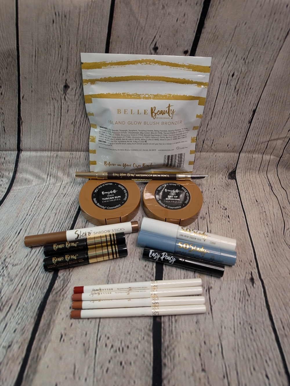Belle Beauty Lip Eye Bundle New Full Size
